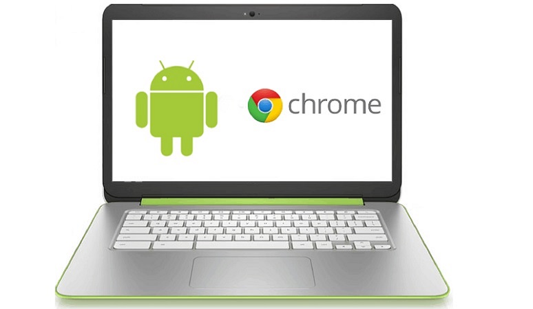 The alternative way for data transfer between Chromebook and Android phone.