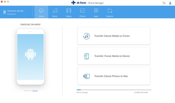 Let’s look at pros & cons of dr.fone