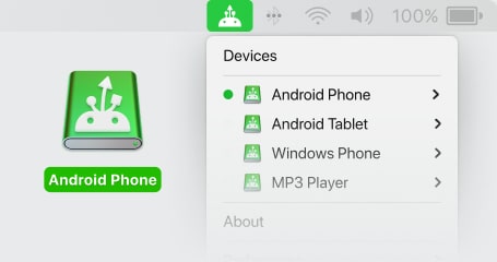 Here you can find a step-by-step tutorial on how to use MacDroid for file transfer on Samsung.