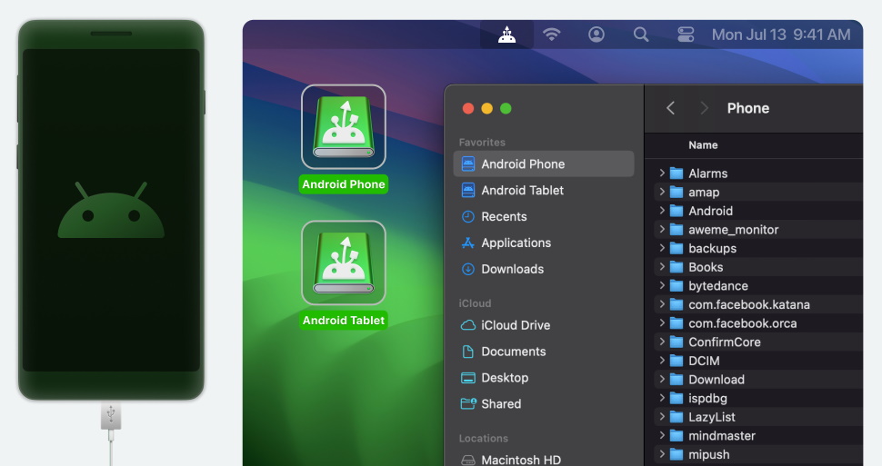 We can conclude that if you want to connect Android phone to Mac via USB, MacDroid is your best Mac application to do that.