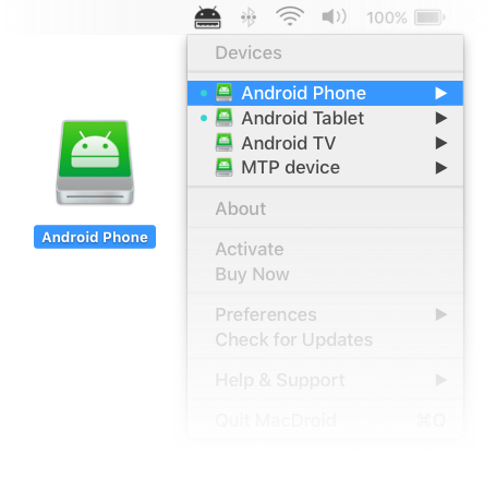 Vous trouverez ci-dessous un tutoriel étape par étape sur l'utilisation de l'Android file transfer for Mac.