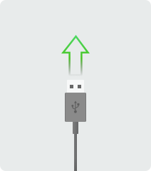 En pocas palabras, utiliza un cable USB para establecer la conexión entre sus dispositivos.